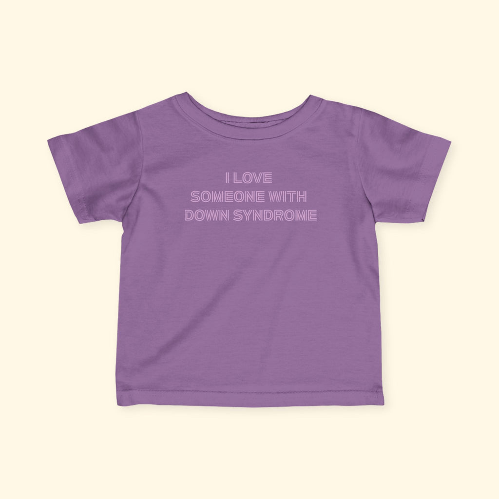 Infant ILSWDS Purple on Purple Tee