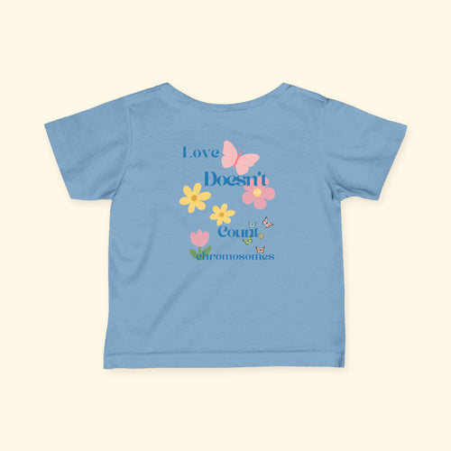 Baby Love Doesn't Count Chromosomes Tee