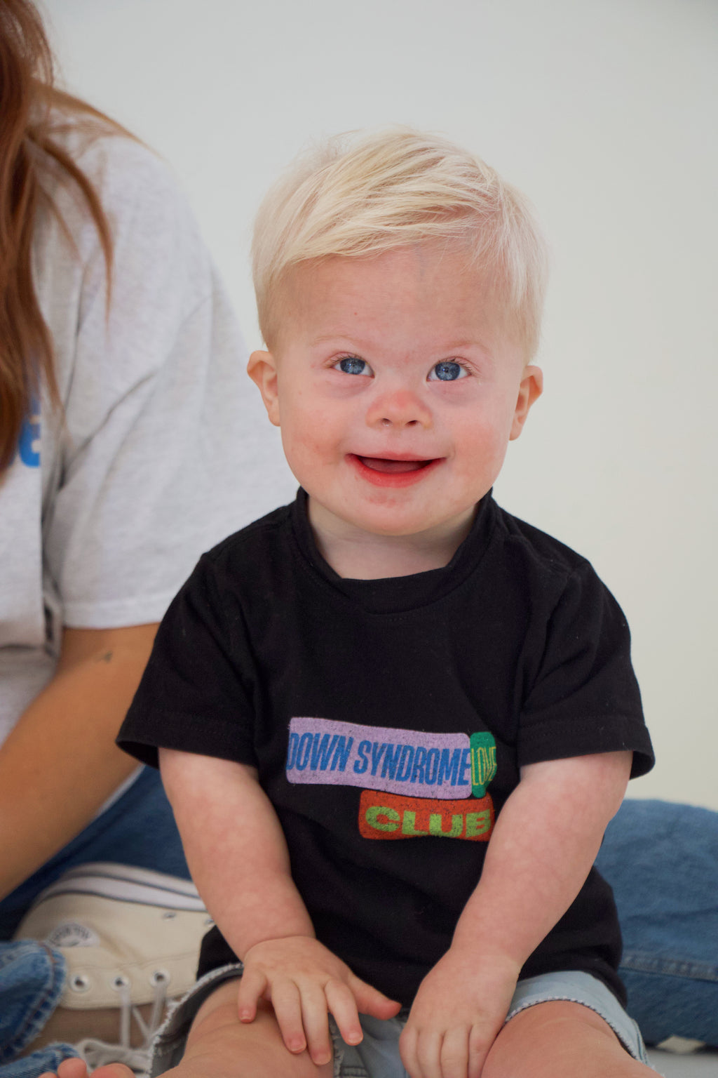 Infant Down Syndrome Love Club Block Tee