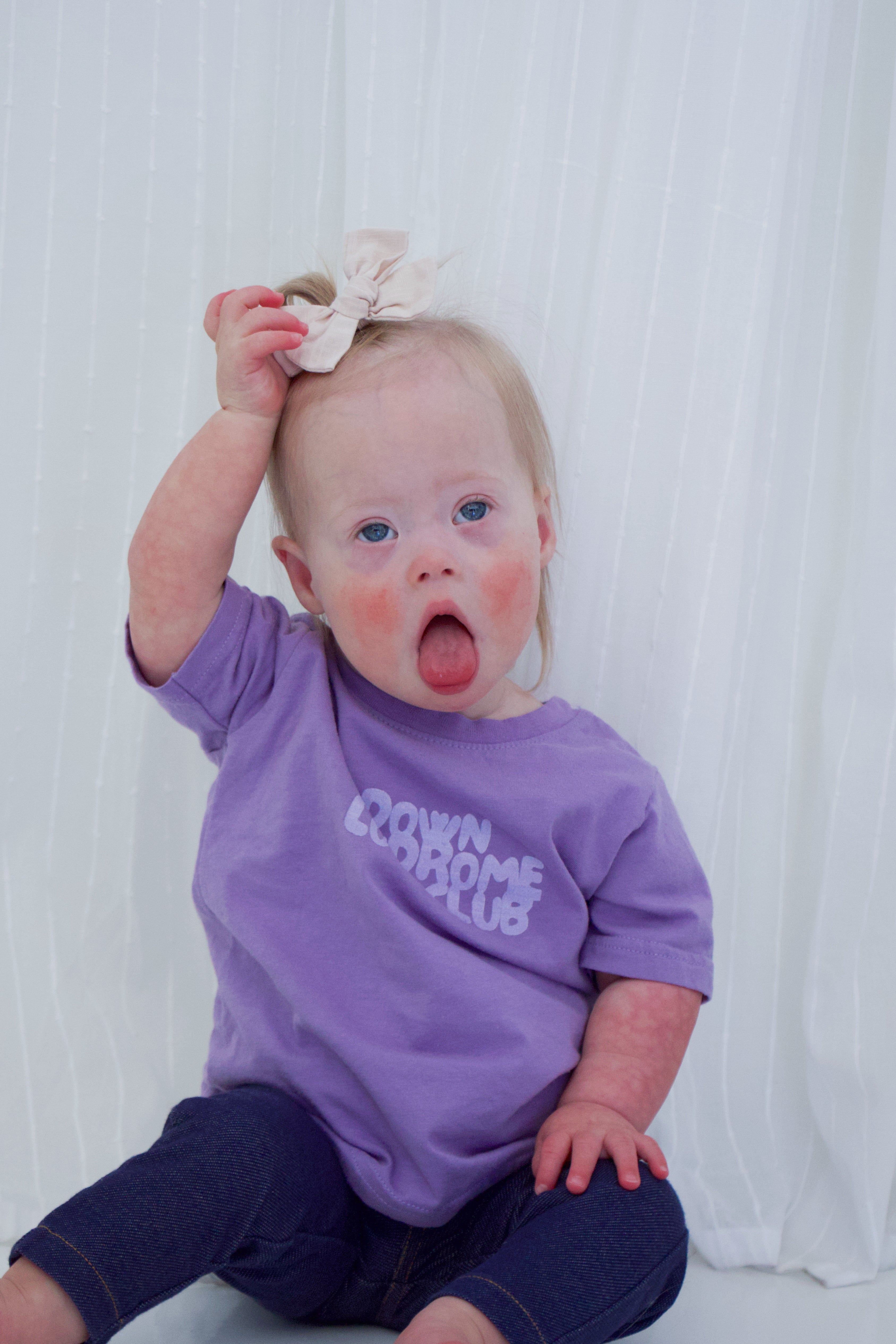 Baby Down Syndrome Love Club Classic Tee