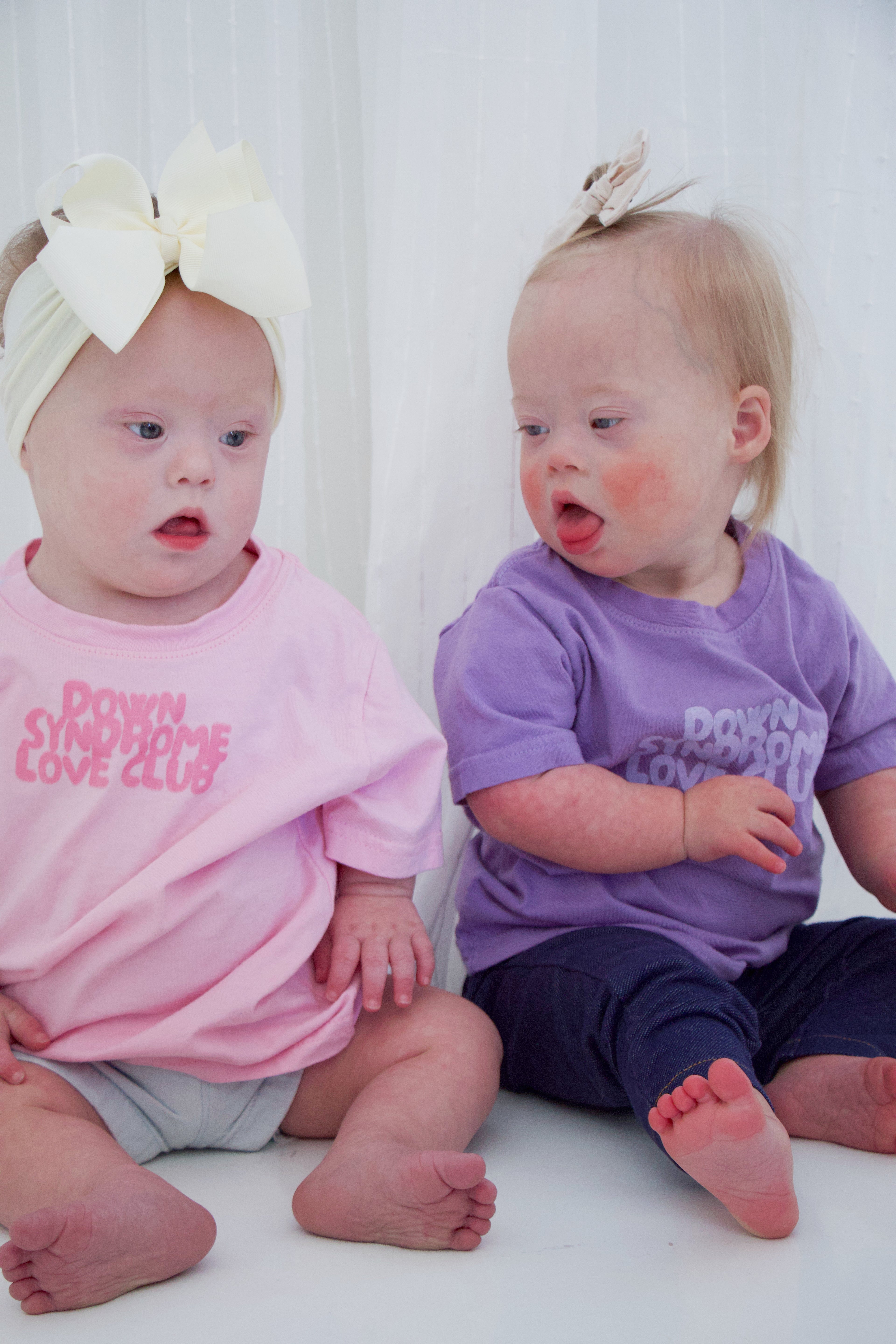 Baby Down Syndrome Love Club Classic Tee