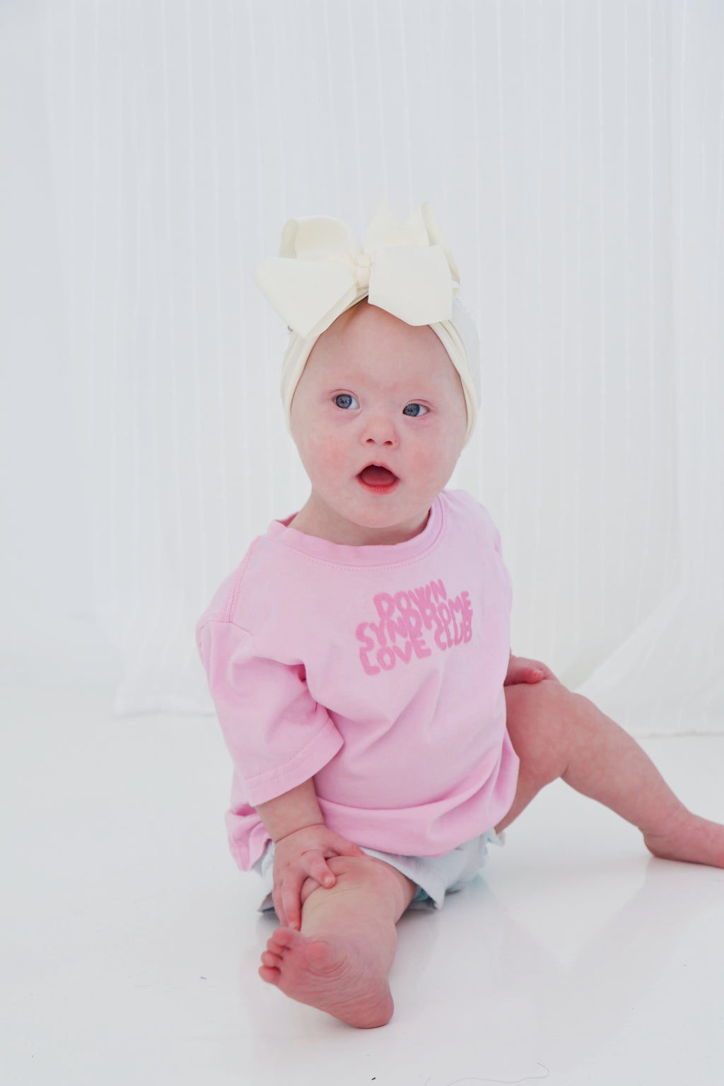 Baby Down Syndrome Love Club Classic Tee