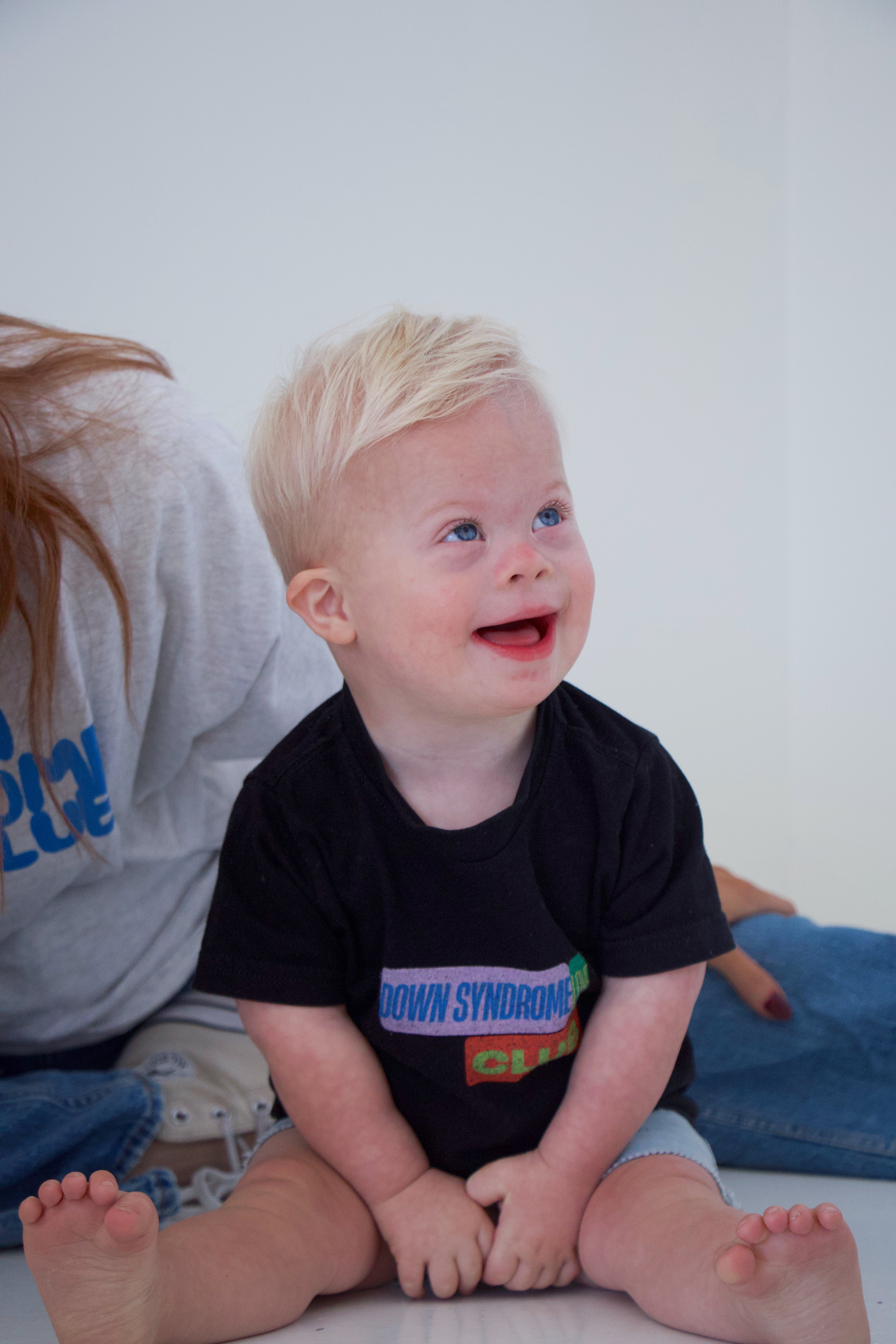 Infant Down Syndrome Love Club Block Tee